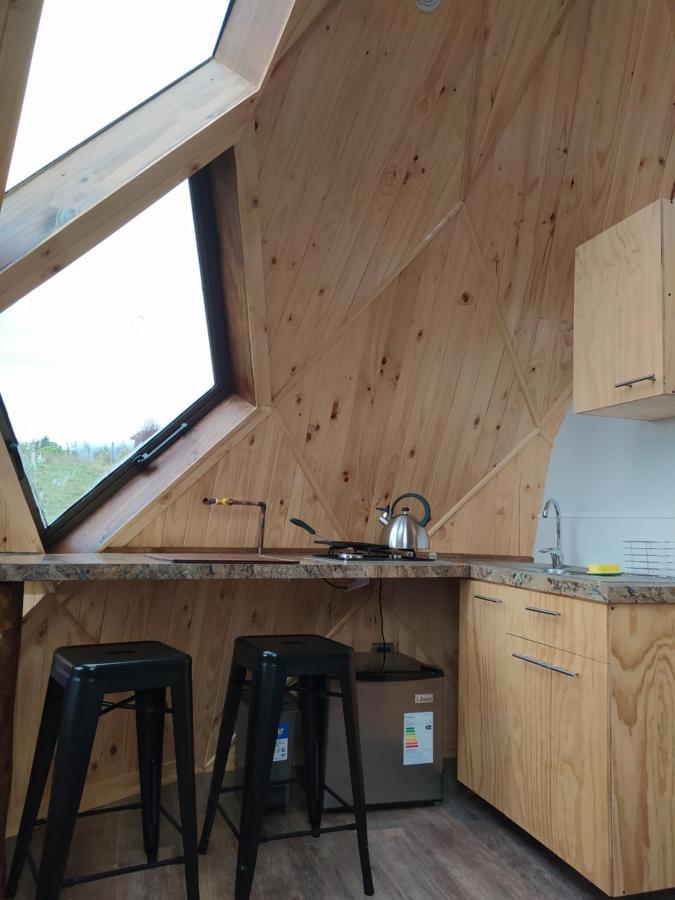 לינה וארוחת בוקר לה אנסנדה Casa Pumahue מראה חיצוני תמונה